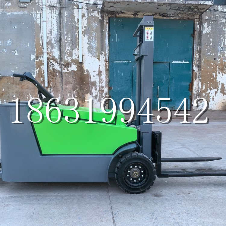 谢通门县小型电动叉车1吨2吨步行站驾式电瓶堆高充电装卸车液压升降车铲车